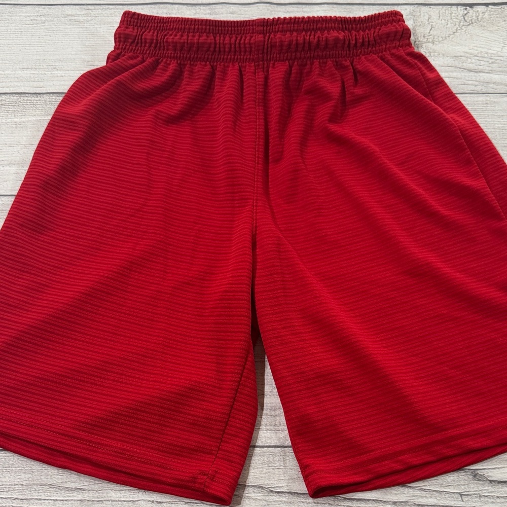 BCG Boys Red Athletic Shorts